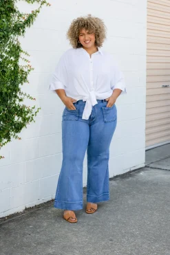 Elton High Waisted Retro Jeans