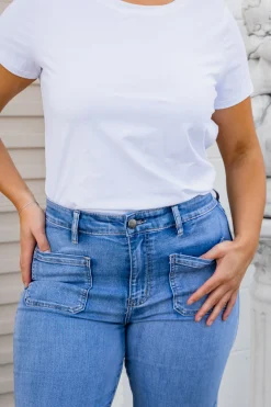 Elton High Waisted Retro Jeans