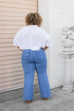 Elton High Waisted Retro Jeans