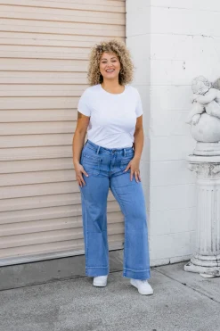 Elton High Waisted Retro Jeans