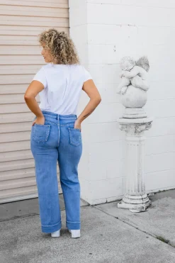 Elton High Waisted Retro Jeans