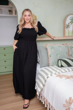 Emily Jumpsuit in Black