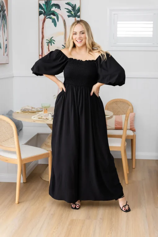 Emily Jumpsuit in Black
