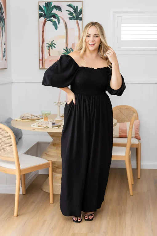 Emily Jumpsuit in Black