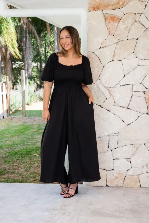 Emily Jumpsuit in Black