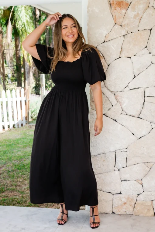 Emily Jumpsuit in Black