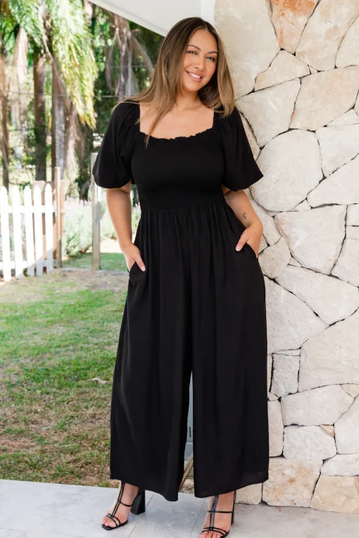 Emily Jumpsuit in Black