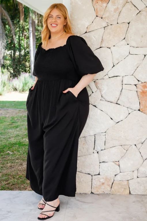 Emily Jumpsuit in Black