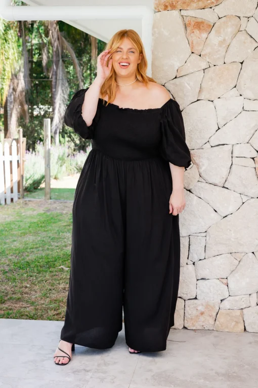 Emily Jumpsuit in Black