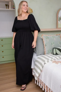 Emily Jumpsuit in Black