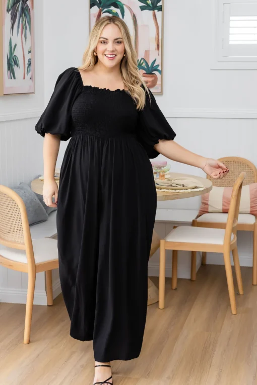 Emily Jumpsuit in Black