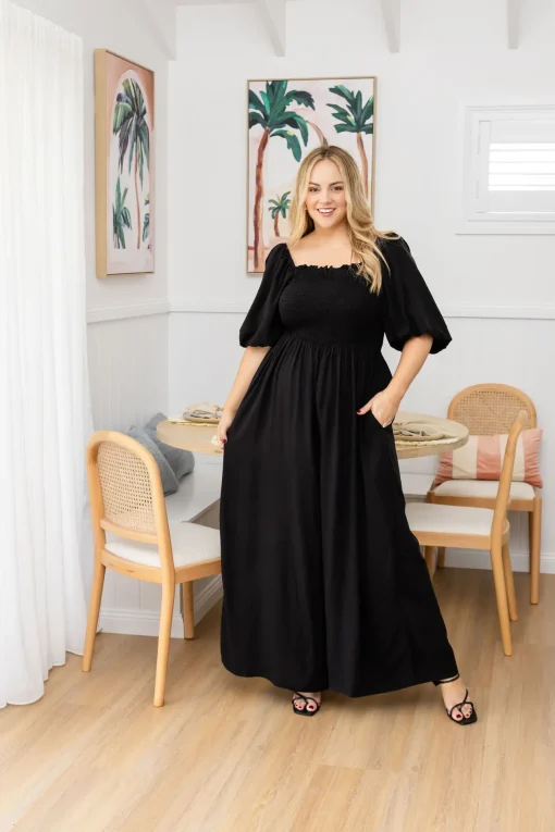 Emily Jumpsuit in Black