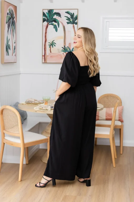 Emily Jumpsuit in Black