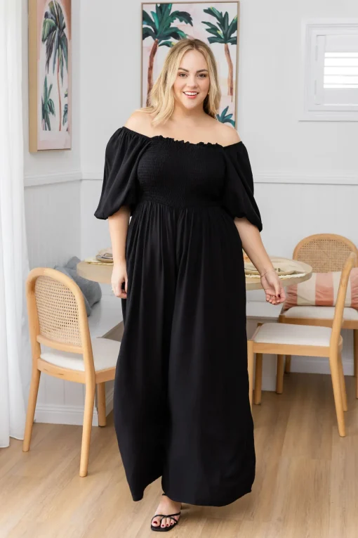 Emily Jumpsuit in Black