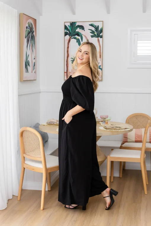 Emily Jumpsuit in Black