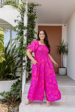 Emily Jumpsuit in Summer Floral by Kasey Rainbow