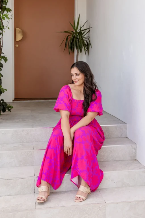 Emily Jumpsuit in Summer Floral by Kasey Rainbow