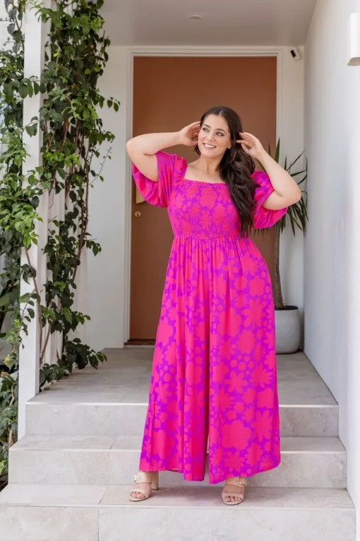 Emily Jumpsuit in Summer Floral by Kasey Rainbow