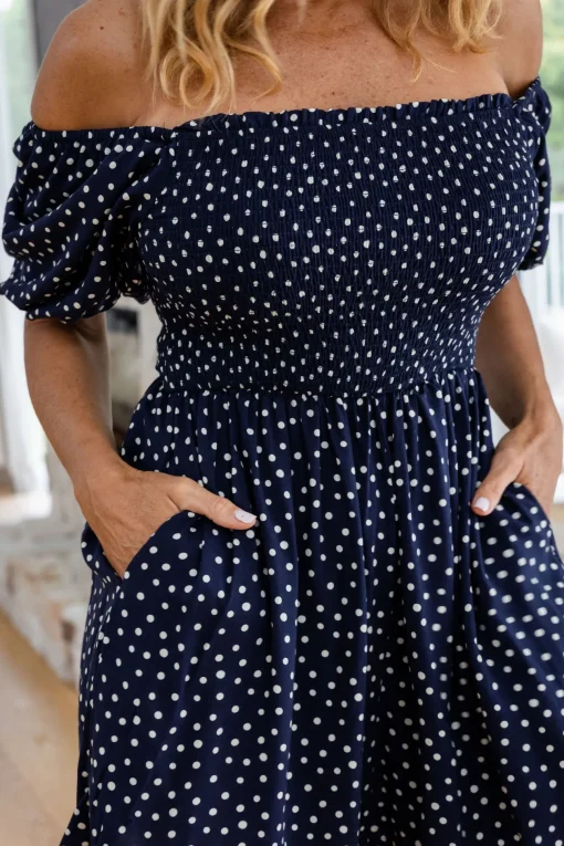 Emily Playsuit in Navy