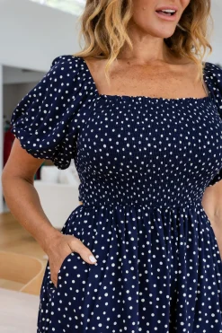Emily Playsuit in Navy