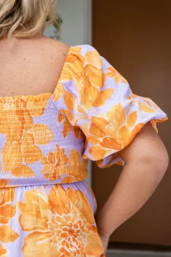 Emily Top in Honey Bloom