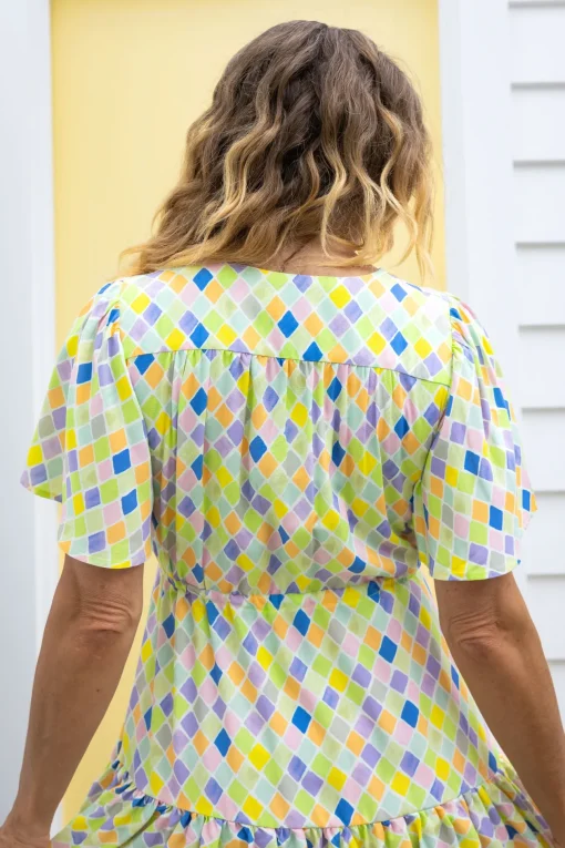 Esmae Dress in Diced