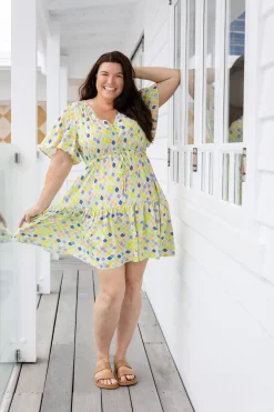 Esmae Dress in Diced