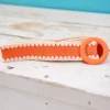 Extra Length Stretch Belt with Orange Buckle