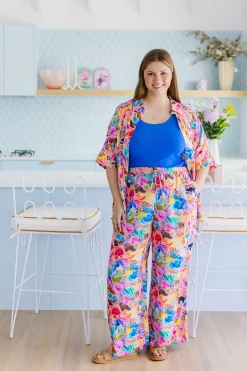 Gina Pants in Aussie Lilac by Kasey Rainbow