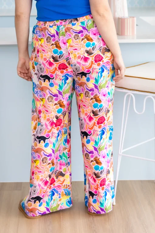 Gina Pants in Aussie Lilac by Kasey Rainbow