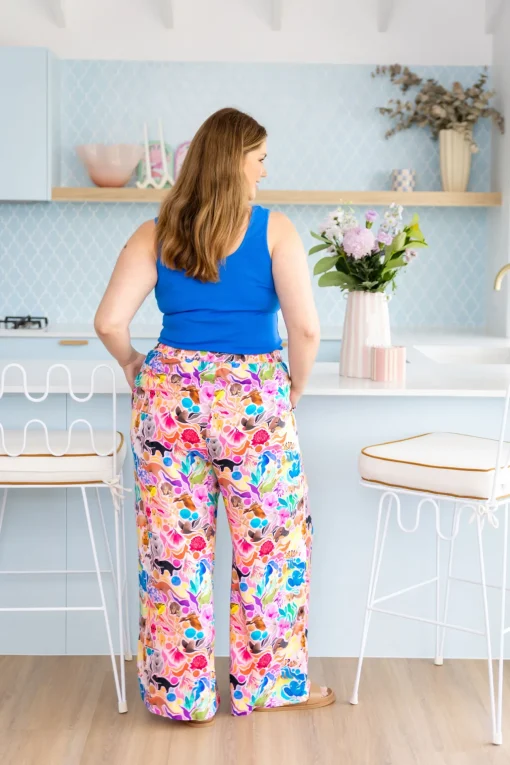 Gina Pants in Aussie Lilac by Kasey Rainbow