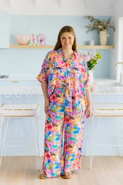 Gina Pants in Aussie Lilac by Kasey Rainbow