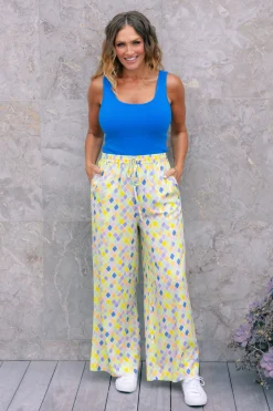 Gina Pants in Diced