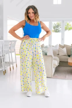 Gina Pants in Diced