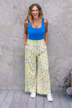 Gina Pants in Diced