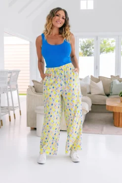 Gina Pants in Diced