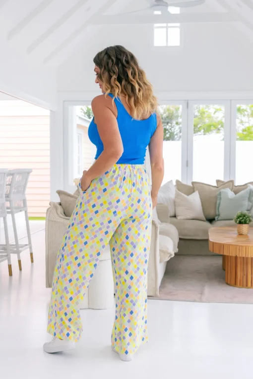 Gina Pants in Diced