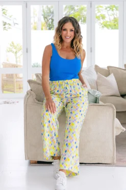 Gina Pants in Diced