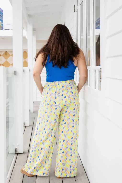 Gina Pants in Diced