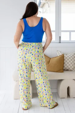 Gina Pants in Diced