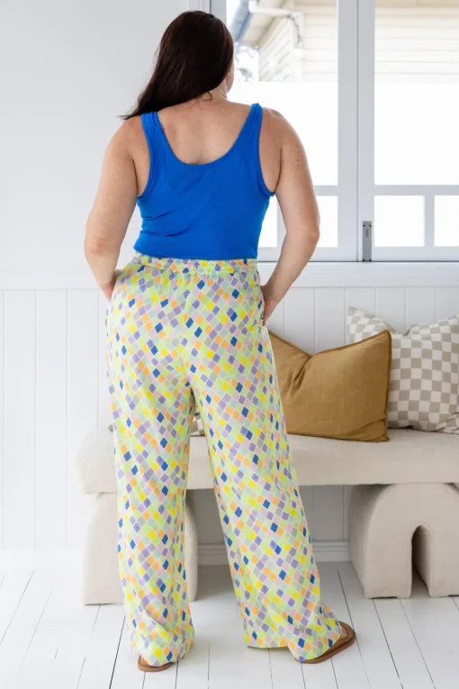 Gina Pants in Diced