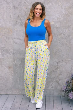 Gina Pants in Diced