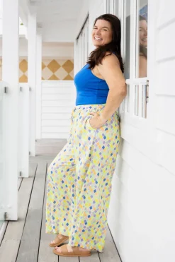 Gina Pants in Diced