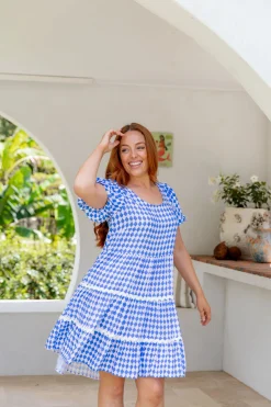 Greta Party Dress in Sorrento