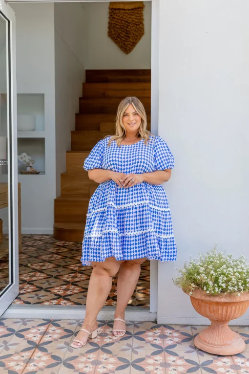 Greta Party Dress in Sorrento