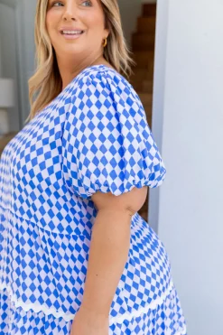 Greta Party Dress in Sorrento