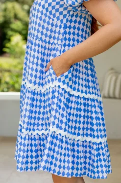 Greta Party Dress in Sorrento