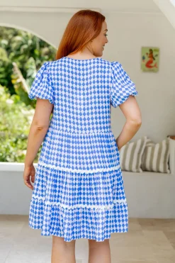 Greta Party Dress in Sorrento