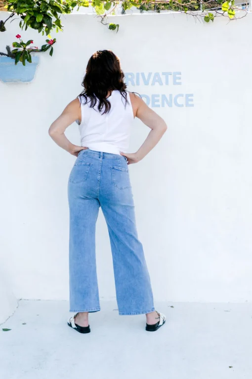 Hannah Bootleg Flare Denim Jeans
