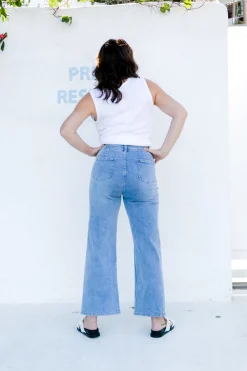 Hannah Bootleg Flare Denim Jeans